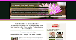 Desktop Screenshot of hypnosisforwellbeing.com